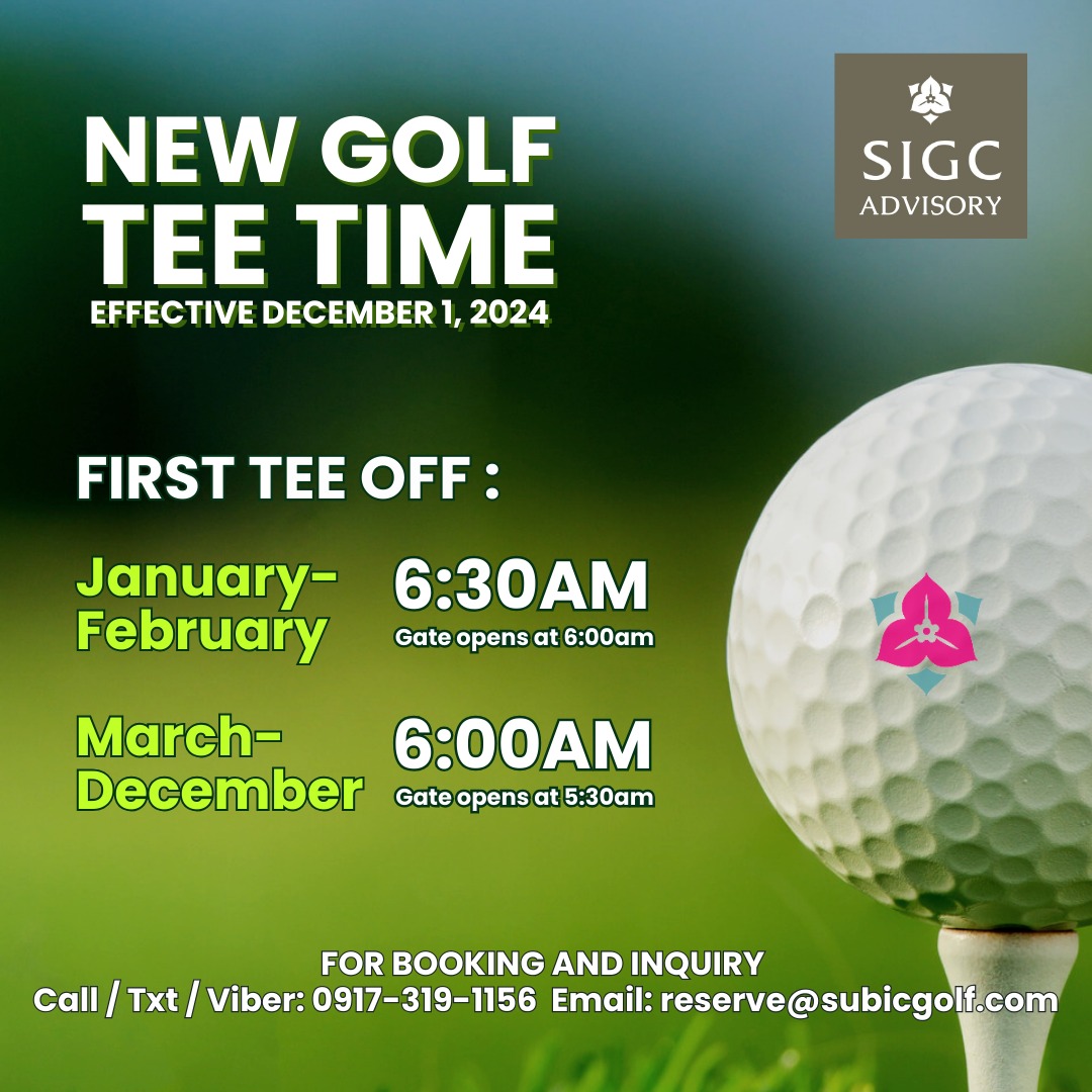 NEW GOLF TEE TIME